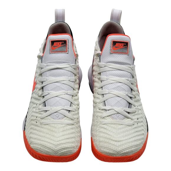 Nike LeBron 16 Air Tech Challenge Hot Lava White US 11 EU 45 CI1521-100 2019 - Picture 3 of 6
